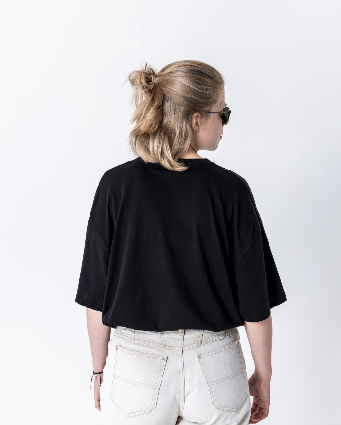 *Limited edition - BluntKnees Oversized Crew Neck T-Shirt (Half Sleeve)