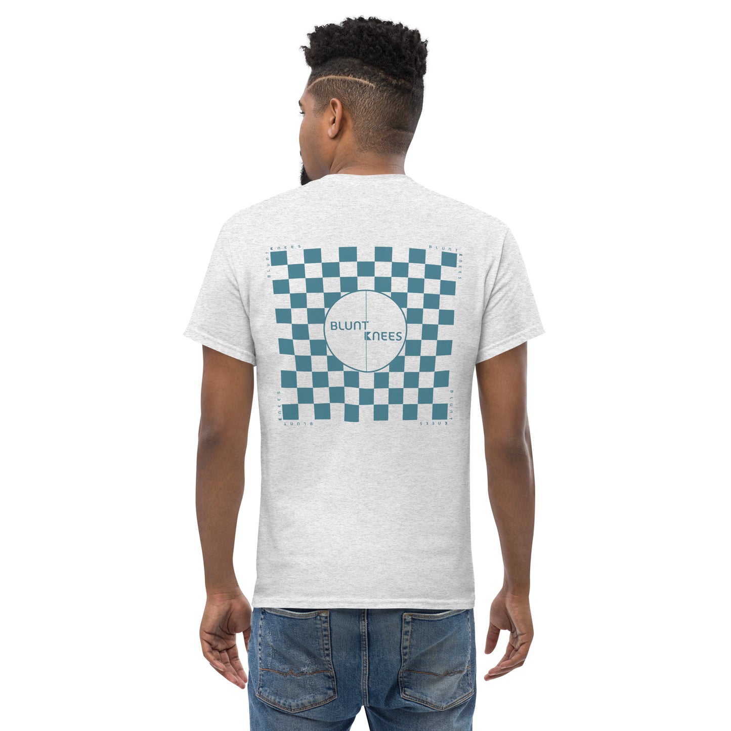 BK Checked Double-sided T-Shirt