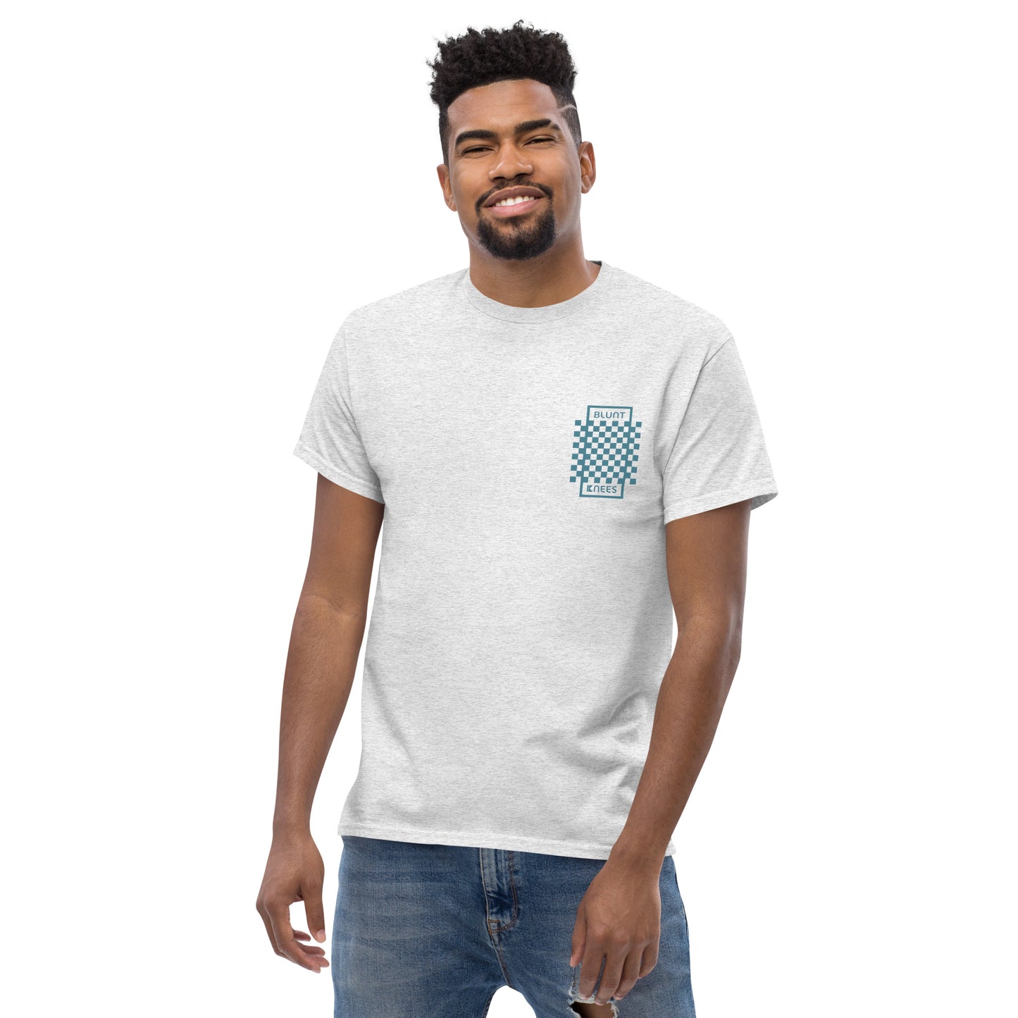 BK Checked Double-sided T-Shirt