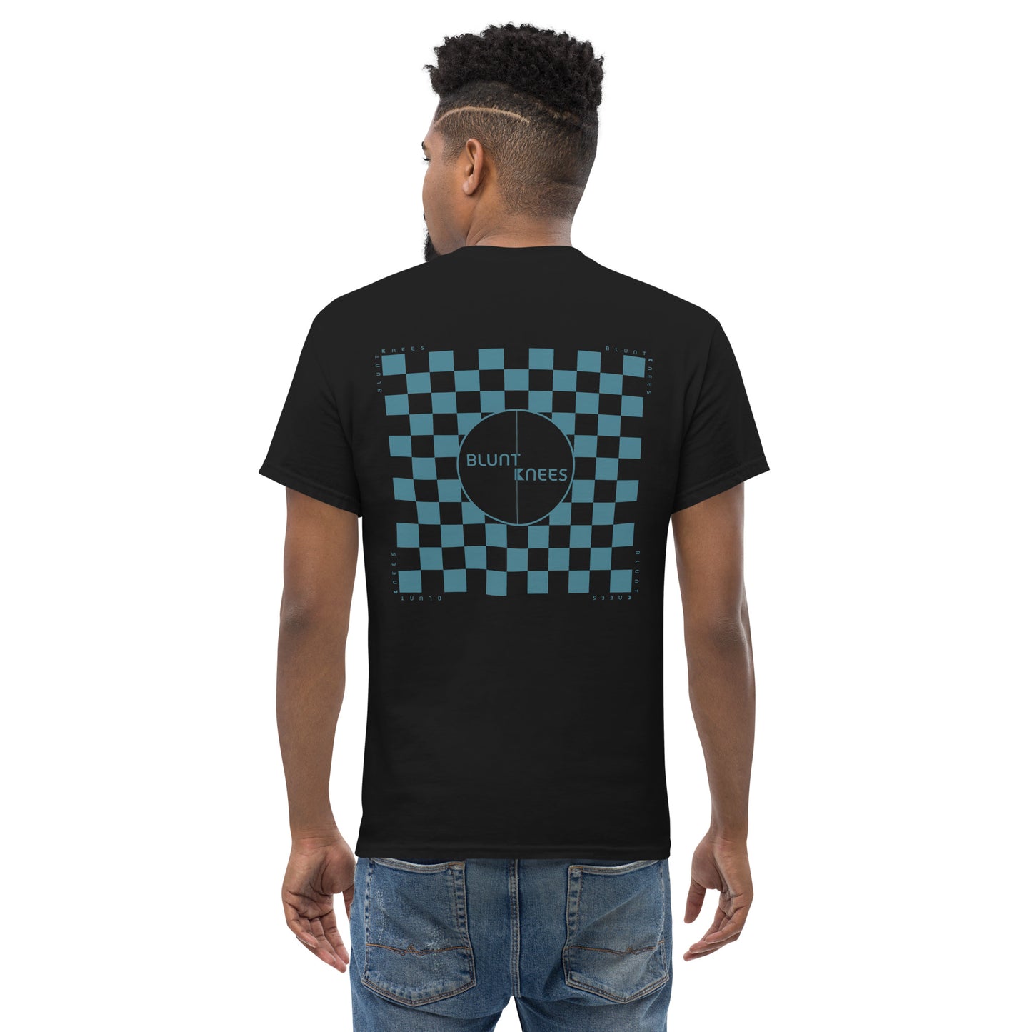 BK Checked Double-sided T-Shirt