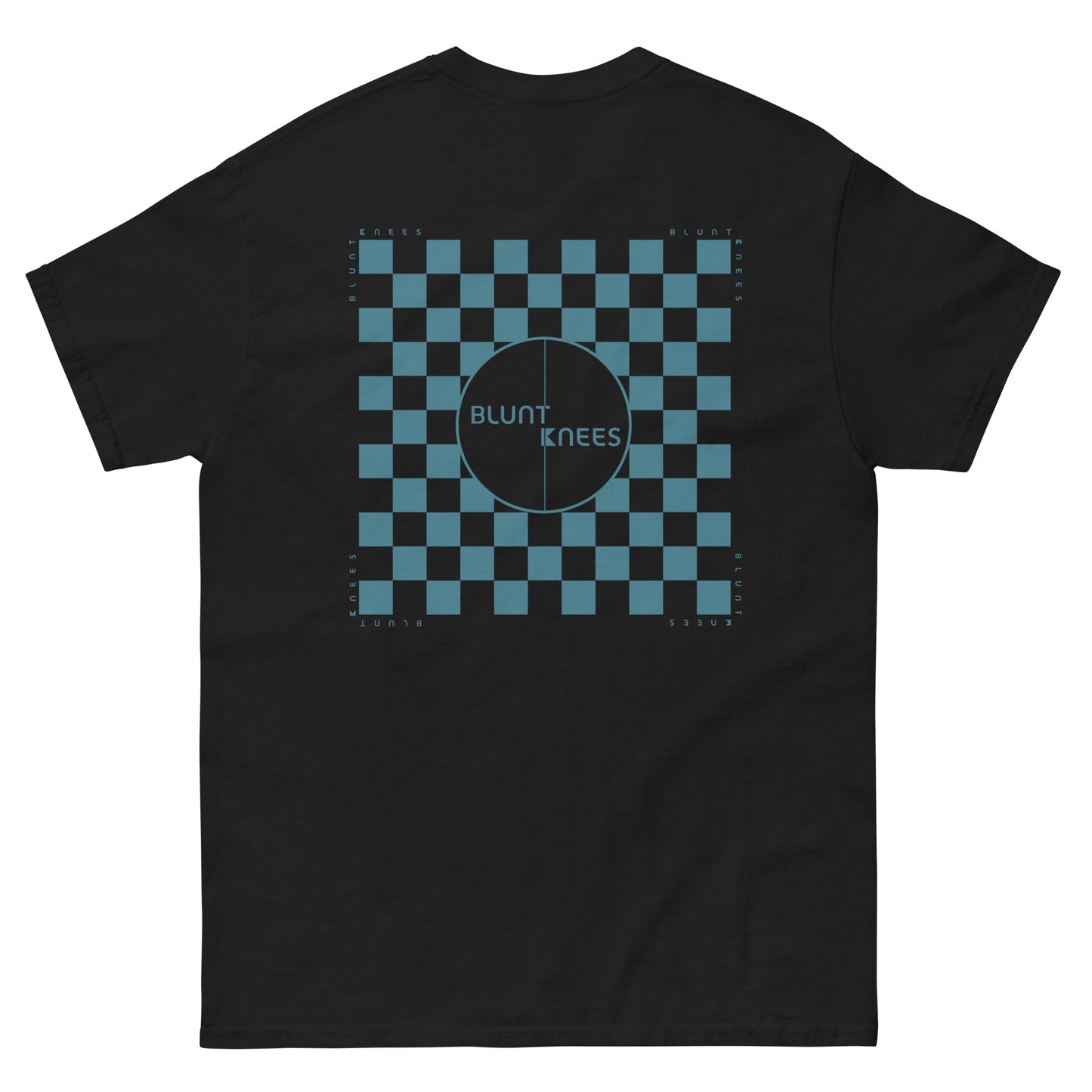 BK Checked Double-sided T-Shirt