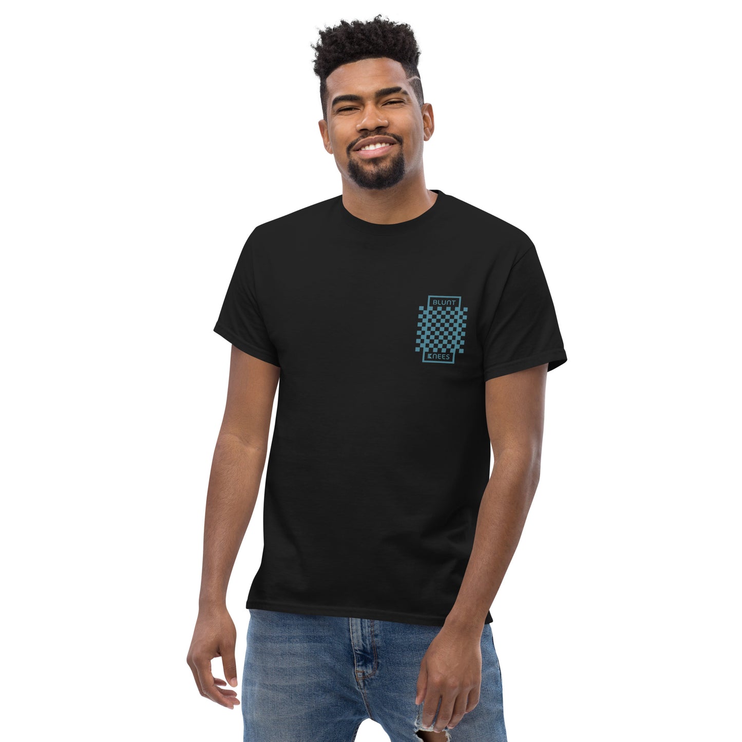 BK Checked Double-sided T-Shirt