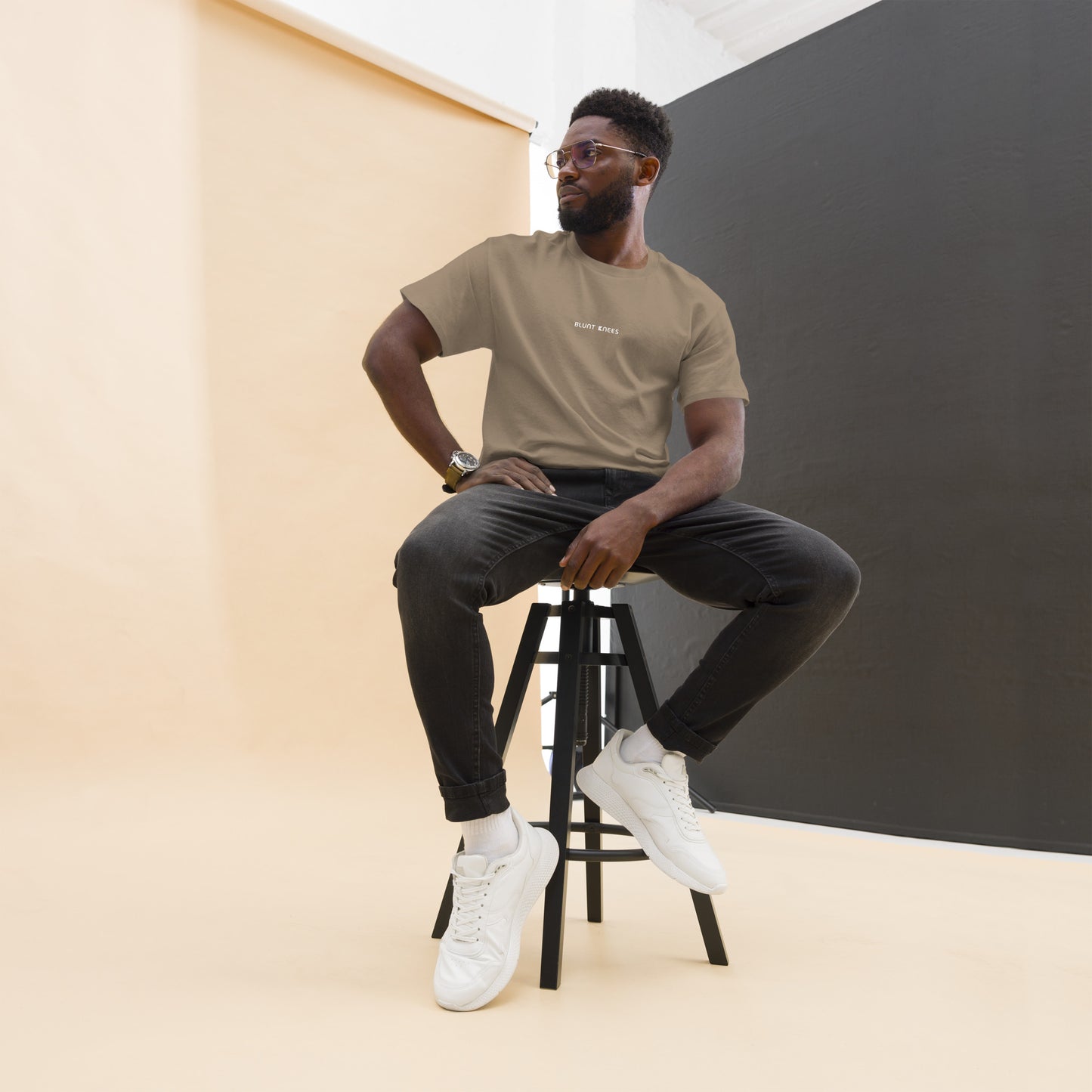 BK T Shirt - White Mini Logo
