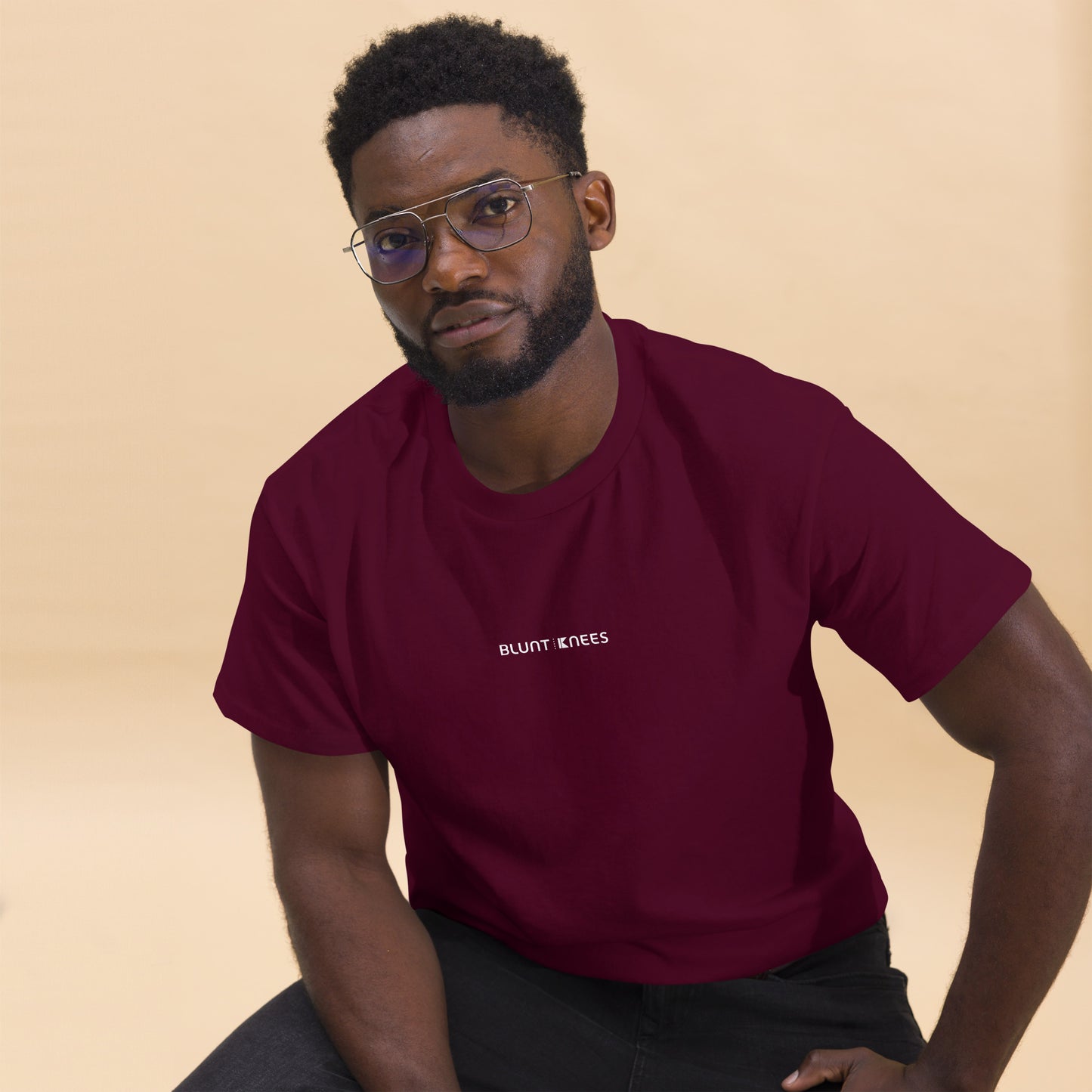 BK T Shirt - White Mini Logo