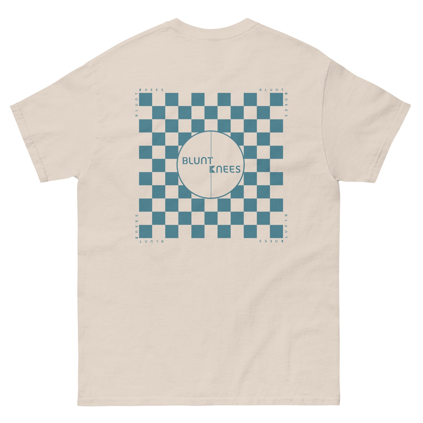 BK Checked Double-sided T-Shirt