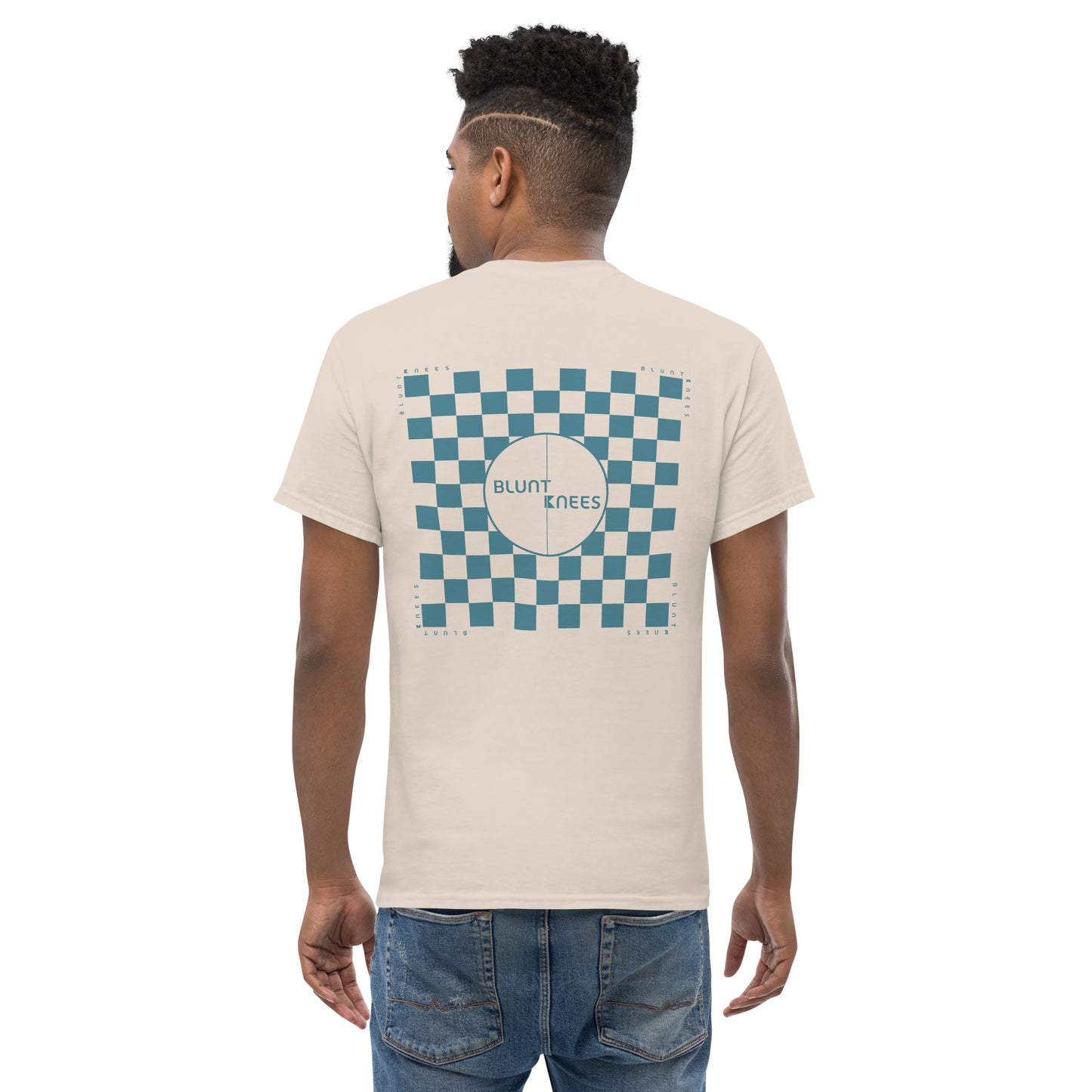 BK Checked Double-sided T-Shirt