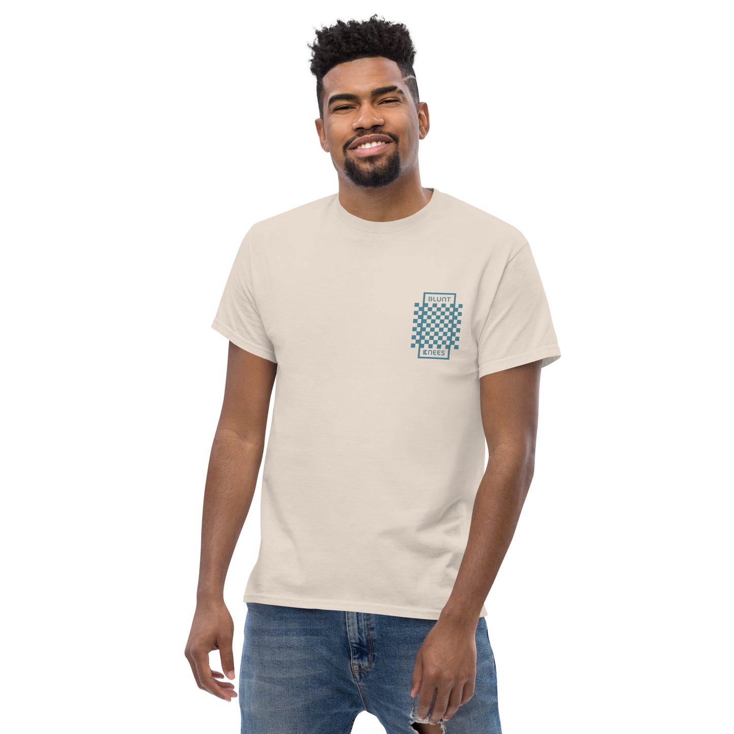 BK Checked Double-sided T-Shirt
