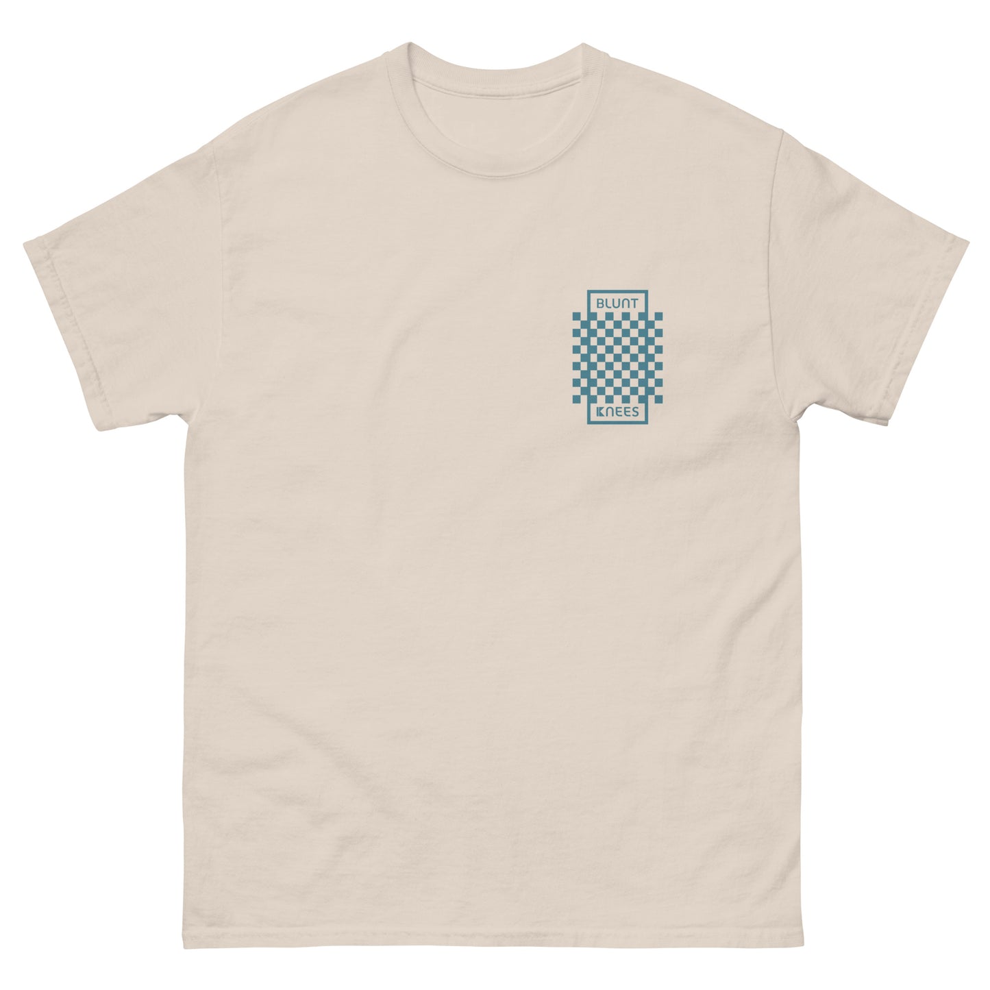 BK Checked Double-sided T-Shirt