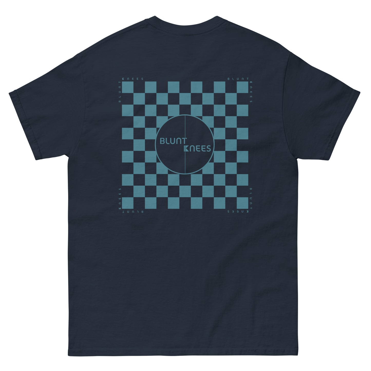 BK Checked Double-sided T-Shirt