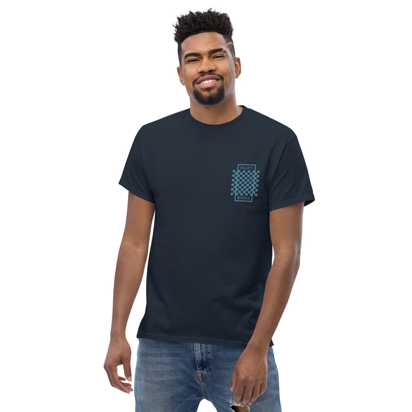 BK Checked Double-sided T-Shirt