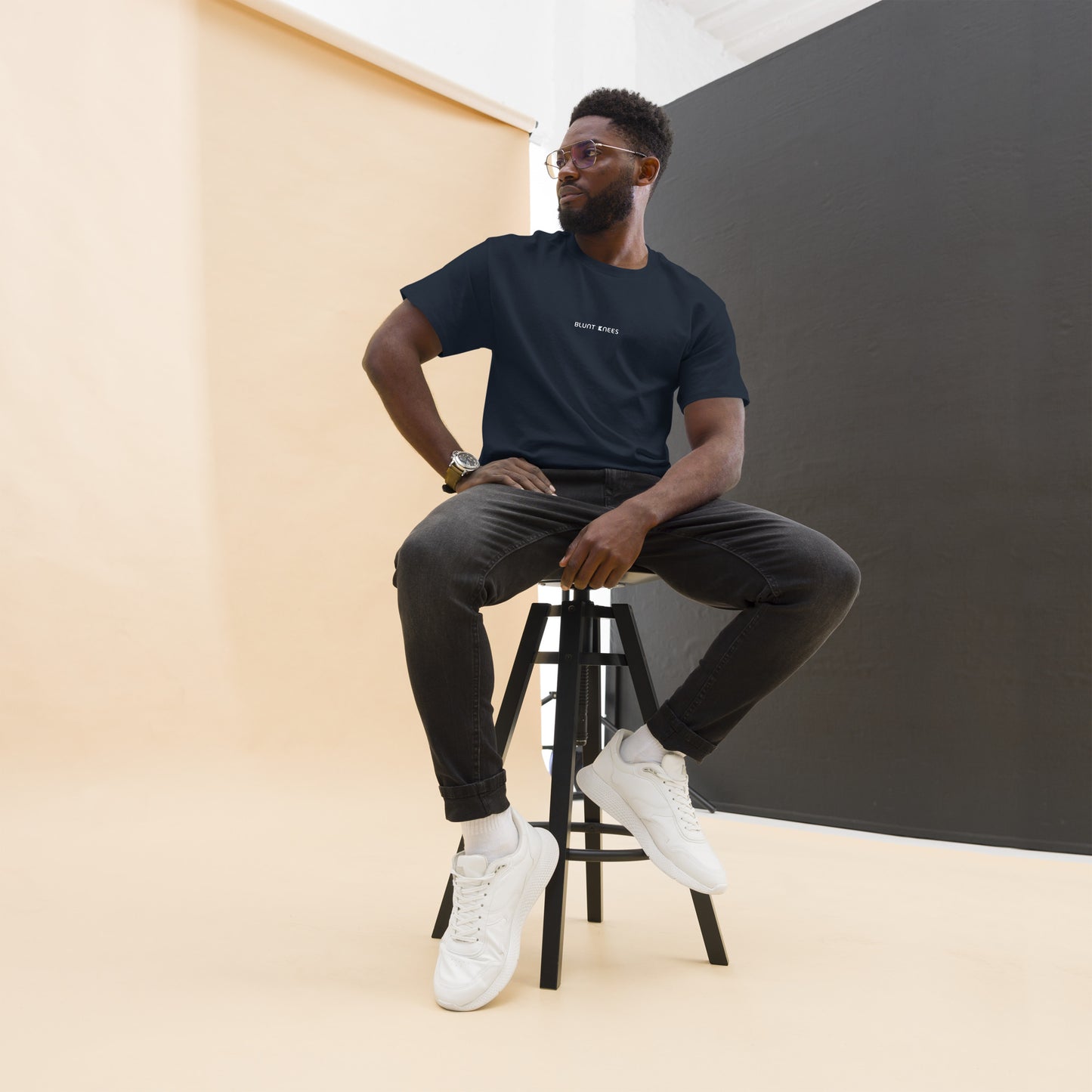 BK T Shirt - White Mini Logo