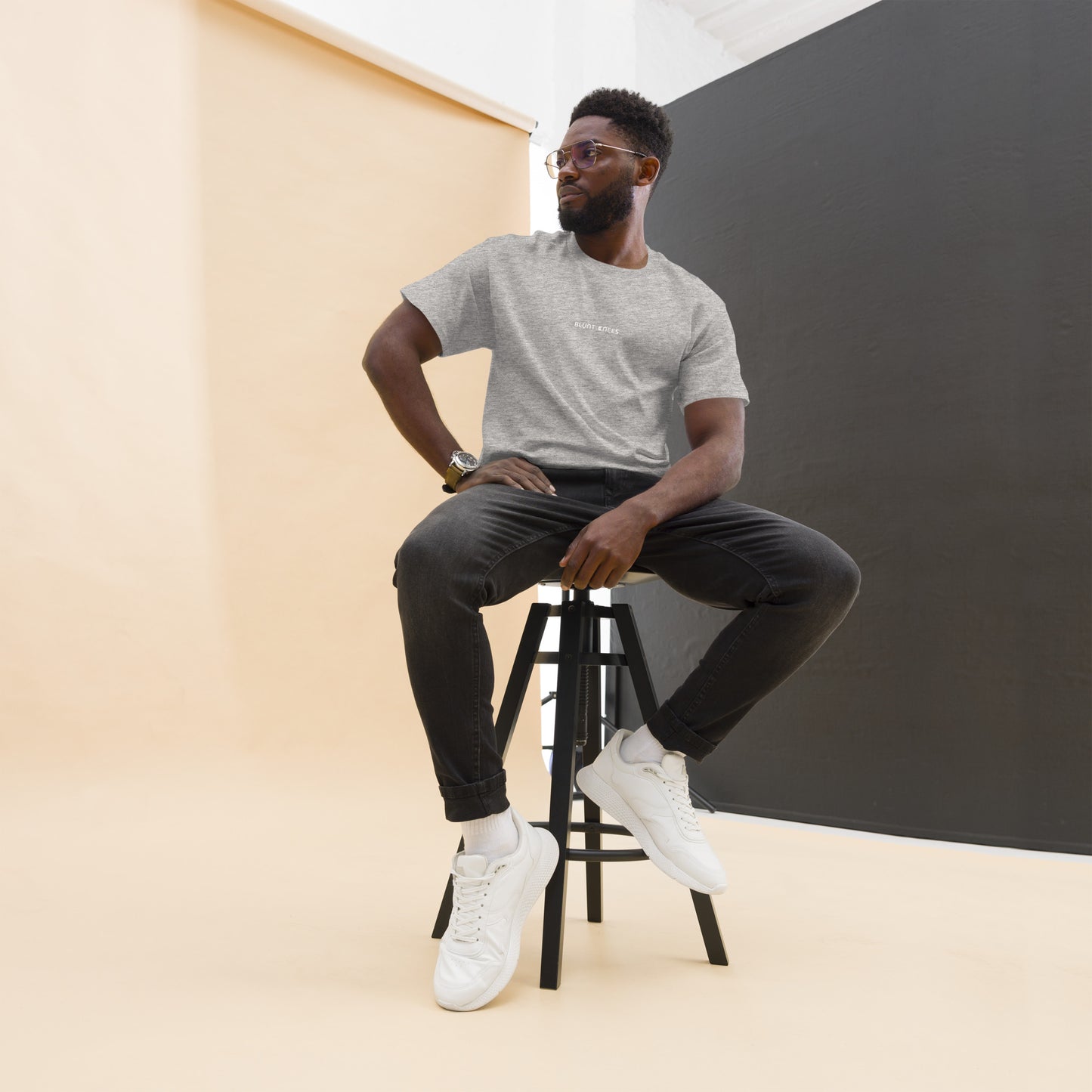 BK T Shirt - White Mini Logo