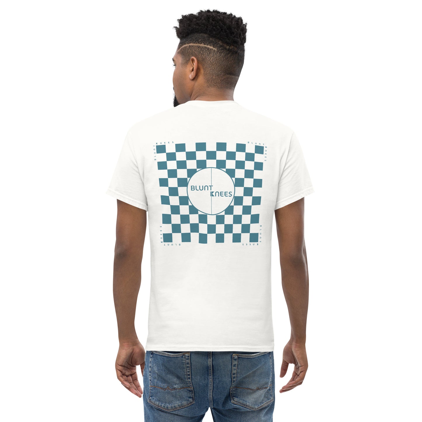 BK Checked Double-sided T-Shirt
