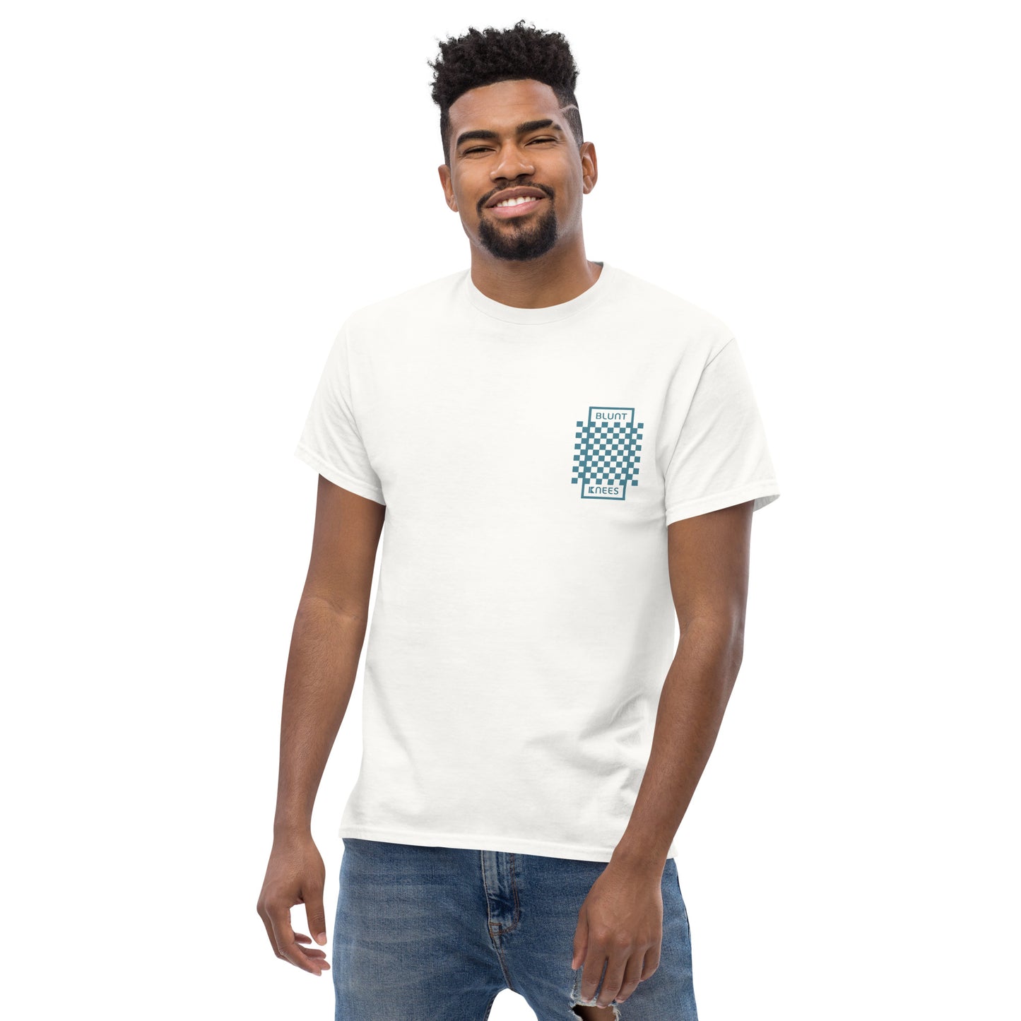 BK Checked Double-sided T-Shirt