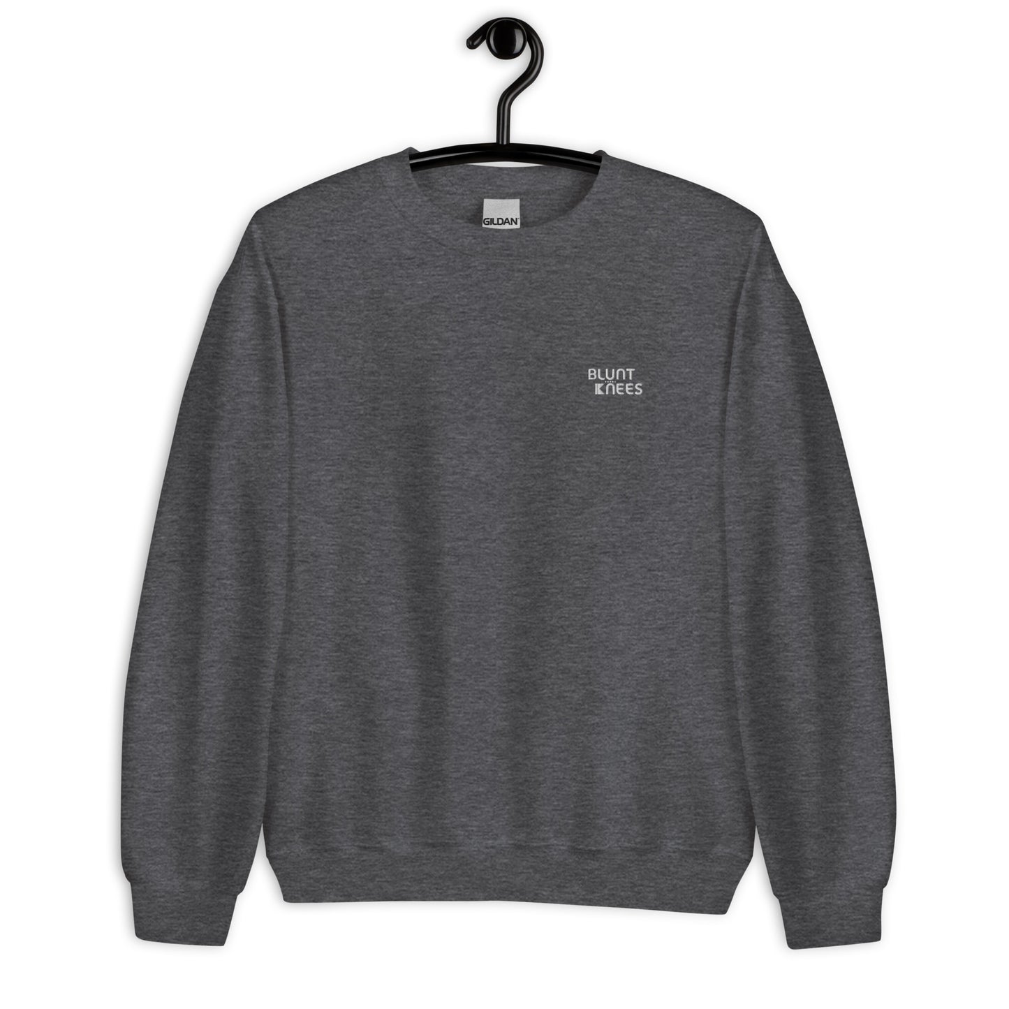 BK Sweatshirt with *Embroidered Logo [white]