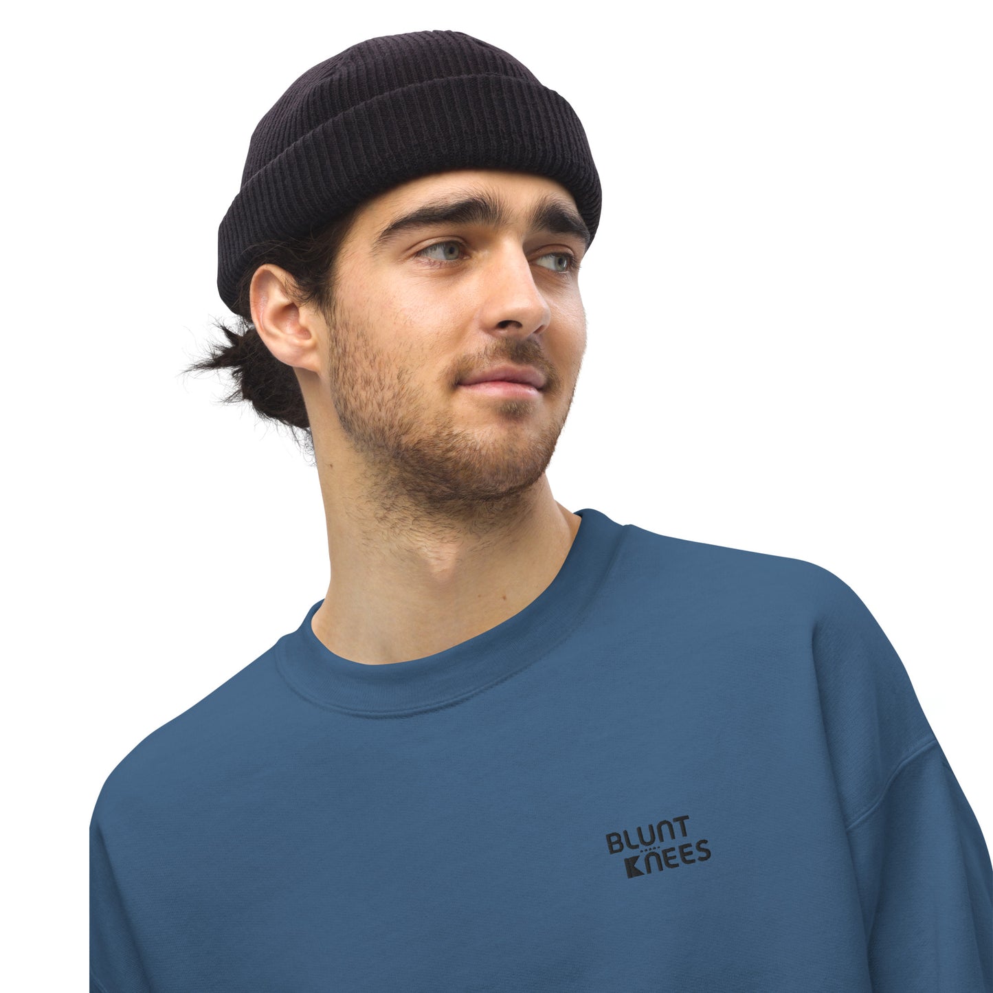 BK Sweatshirt with *Embroidered Logo [black]