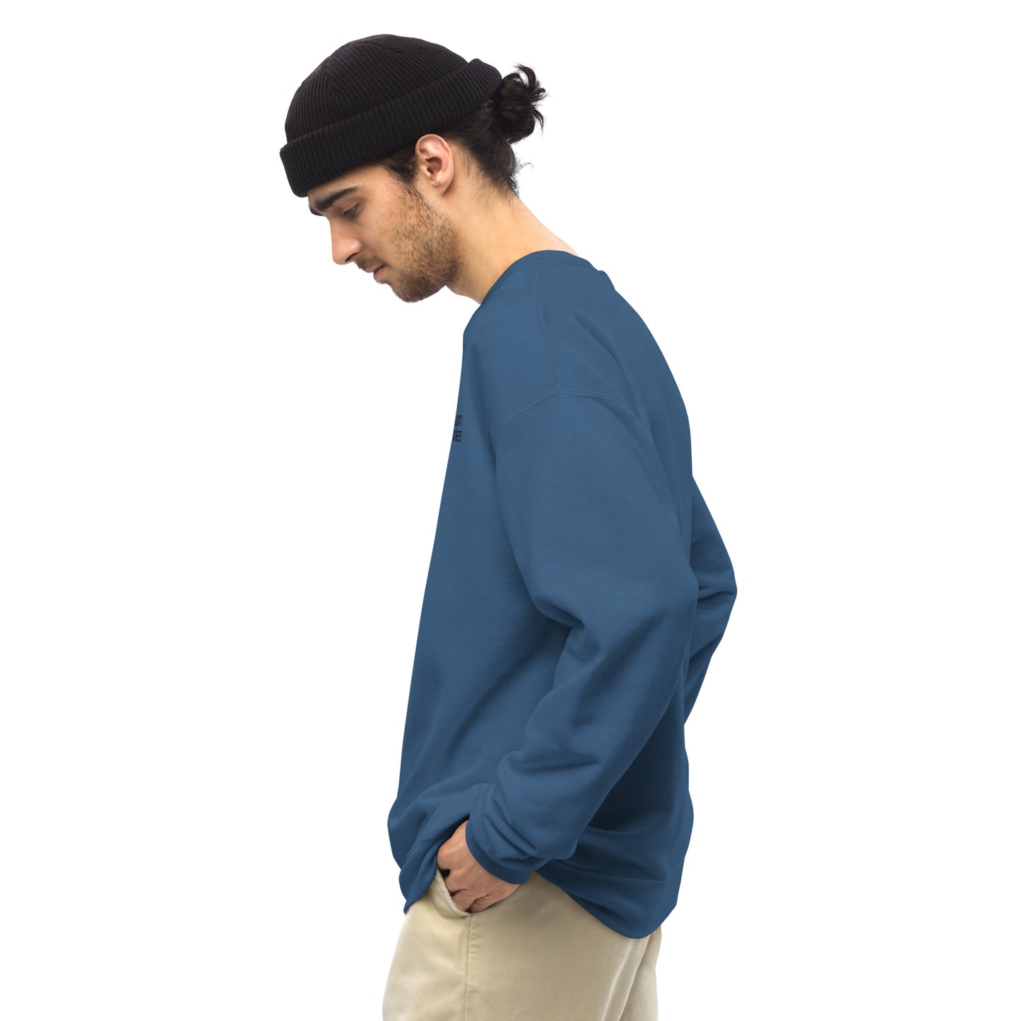BK Sweatshirt with *Embroidered Logo [black]