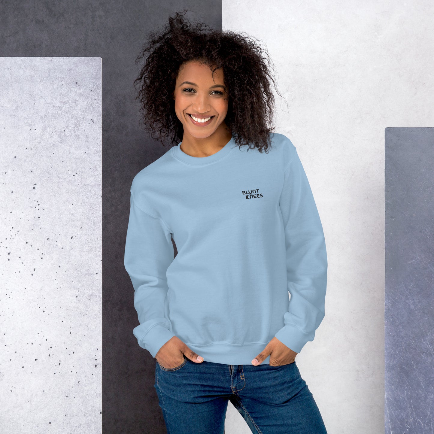 BK Sweatshirt with *Embroidered Logo [black]