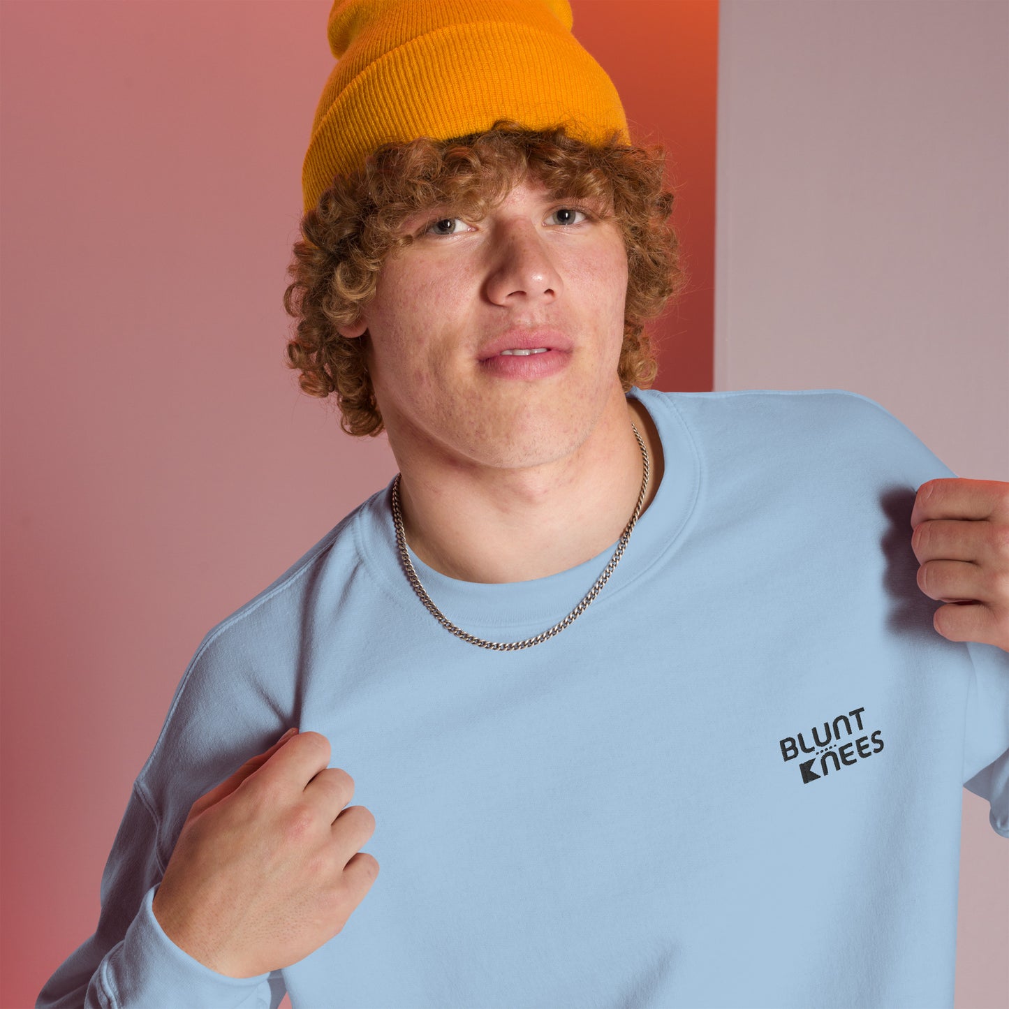 BK Sweatshirt with *Embroidered Logo [black]