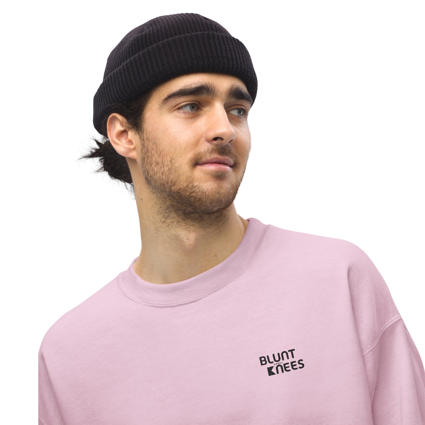 BK Sweatshirt with *Embroidered Logo [black]