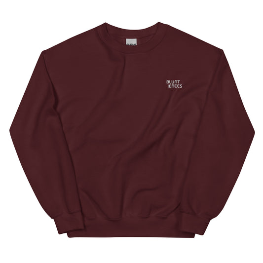 BK Sweatshirt with *Embroidered Logo [white]