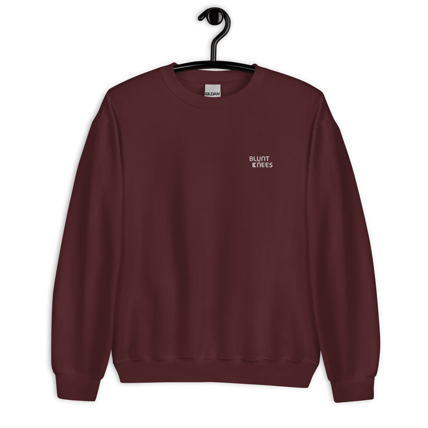 BK Sweatshirt with *Embroidered Logo [white]
