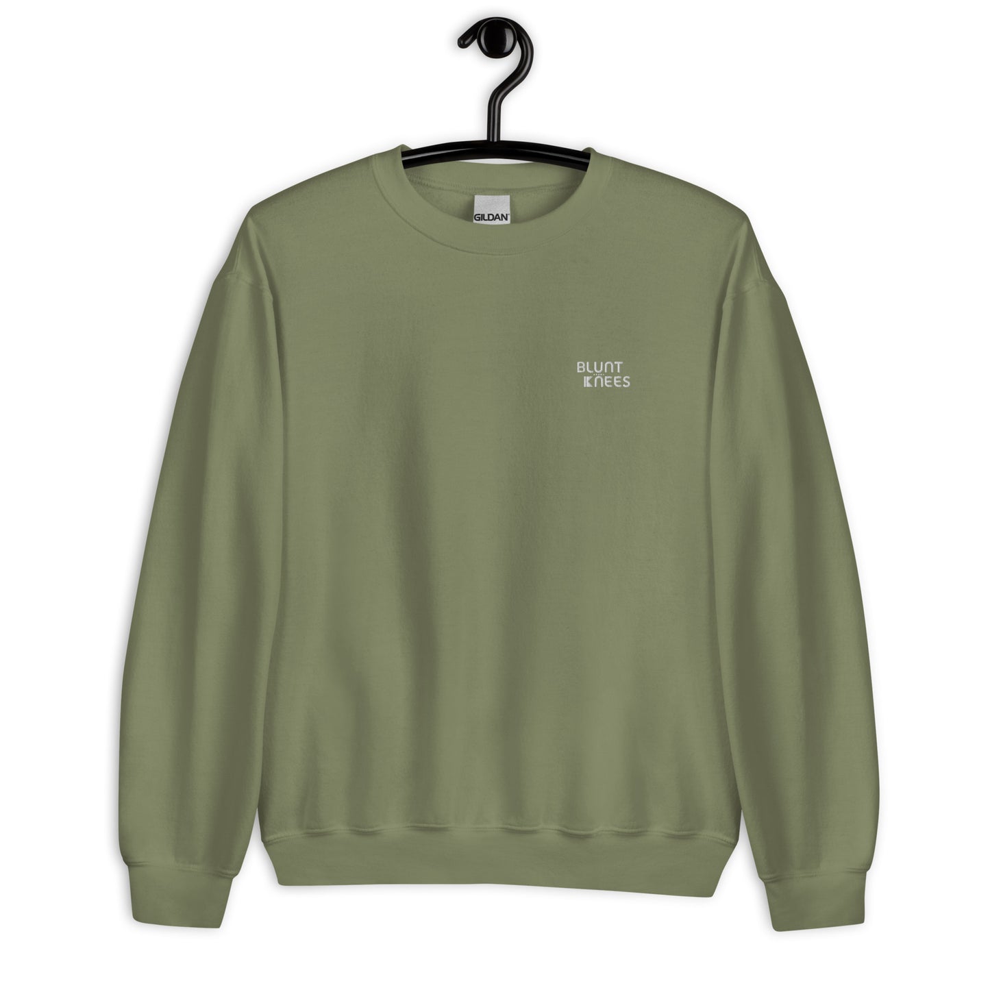 BK Sweatshirt with *Embroidered Logo [white]
