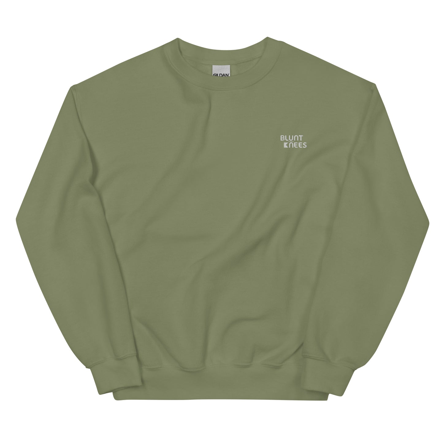 BK Sweatshirt with *Embroidered Logo [white]