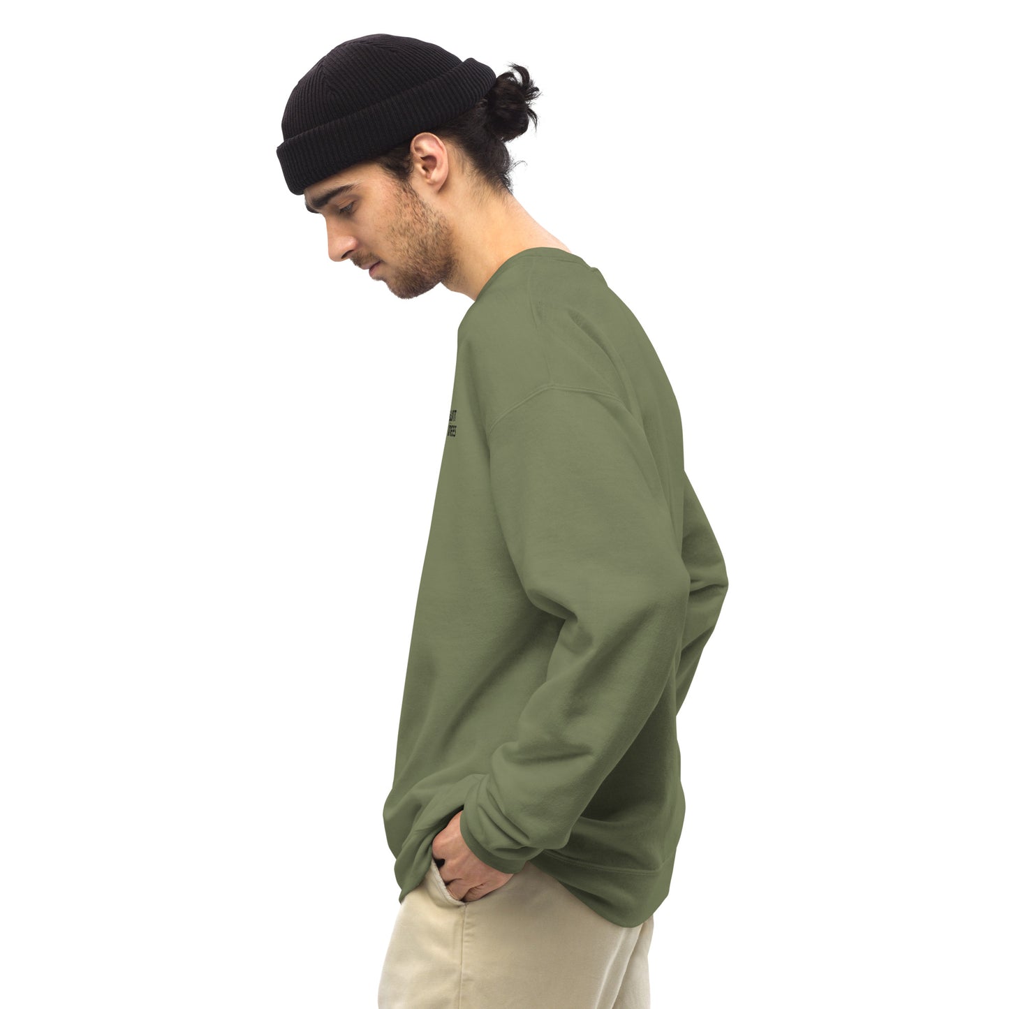 BK Sweatshirt with *Embroidered Logo [black]
