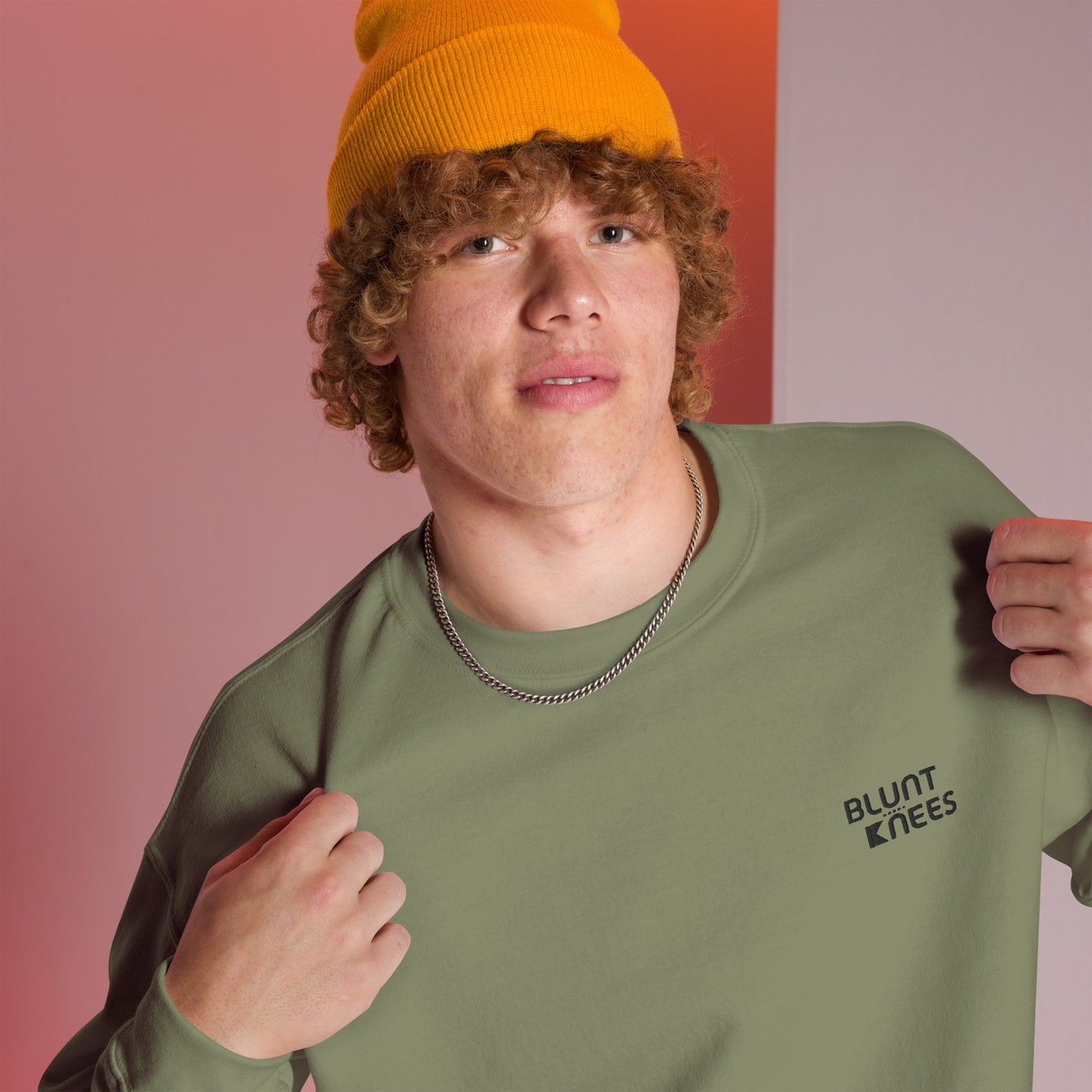 BK Sweatshirt with *Embroidered Logo [black]