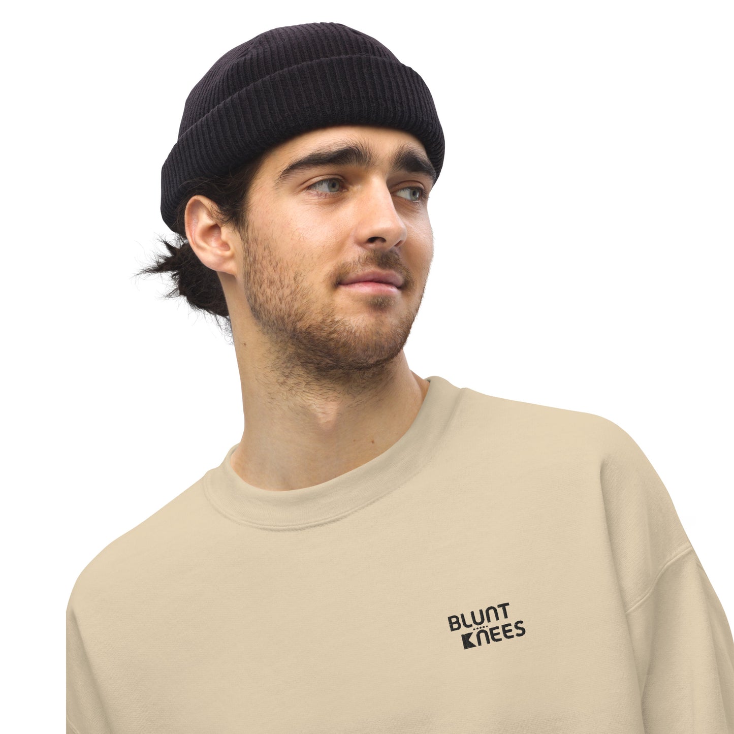 BK Sweatshirt with *Embroidered Logo [black]