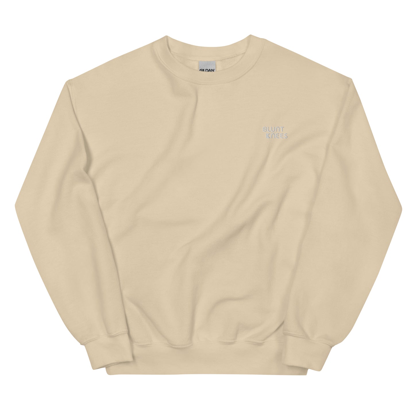 BK Sweatshirt with *Embroidered Logo [white]