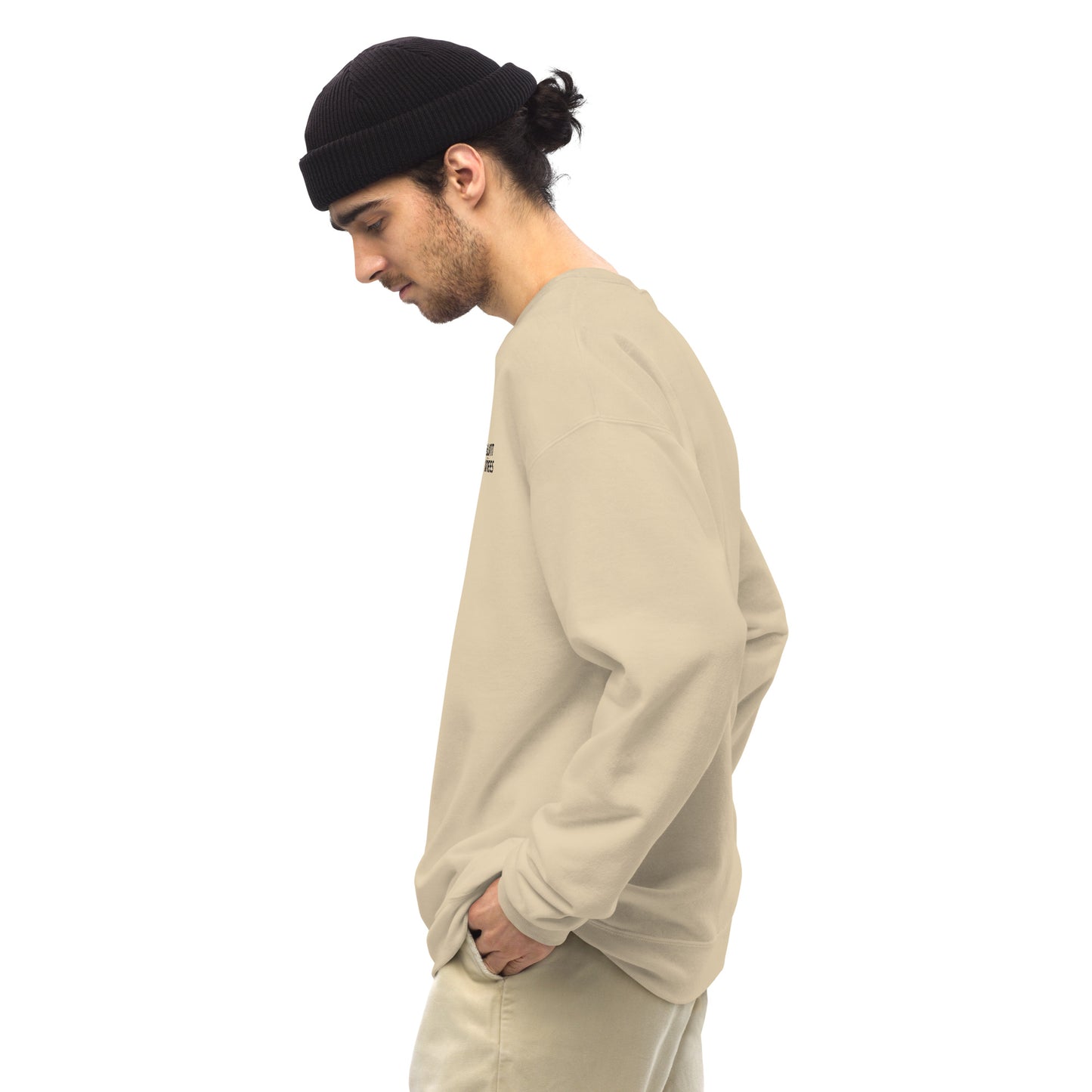 BK Sweatshirt with *Embroidered Logo [black]