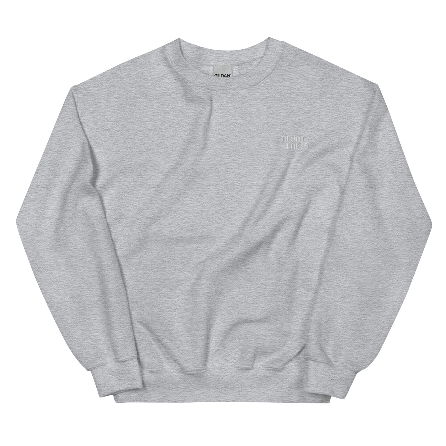 BK Sweatshirt with *Embroidered Logo [white]