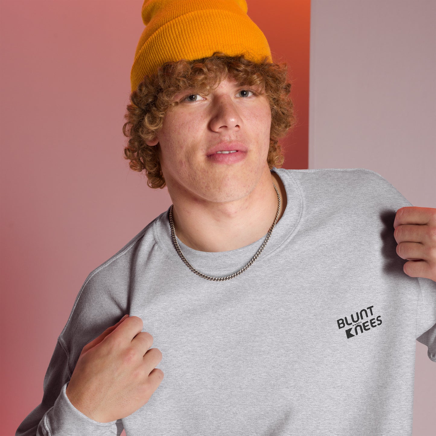 BK Sweatshirt with *Embroidered Logo [black]