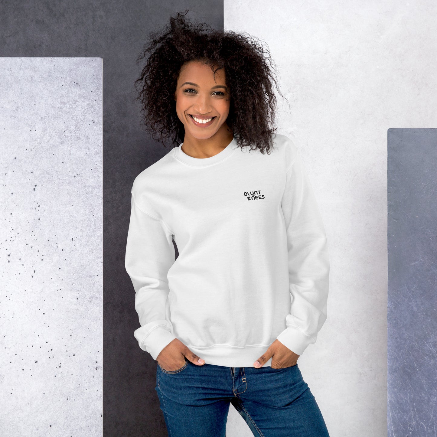 BK Sweatshirt with *Embroidered Logo [black]