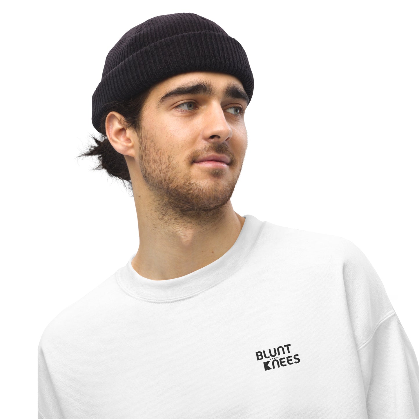 BK Sweatshirt with *Embroidered Logo [black]