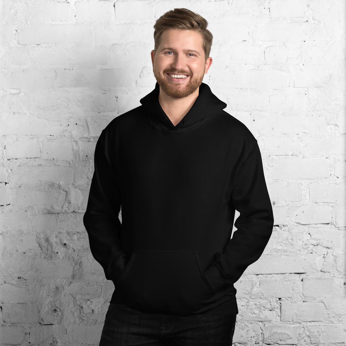 BK Hoodie with Checked Back
