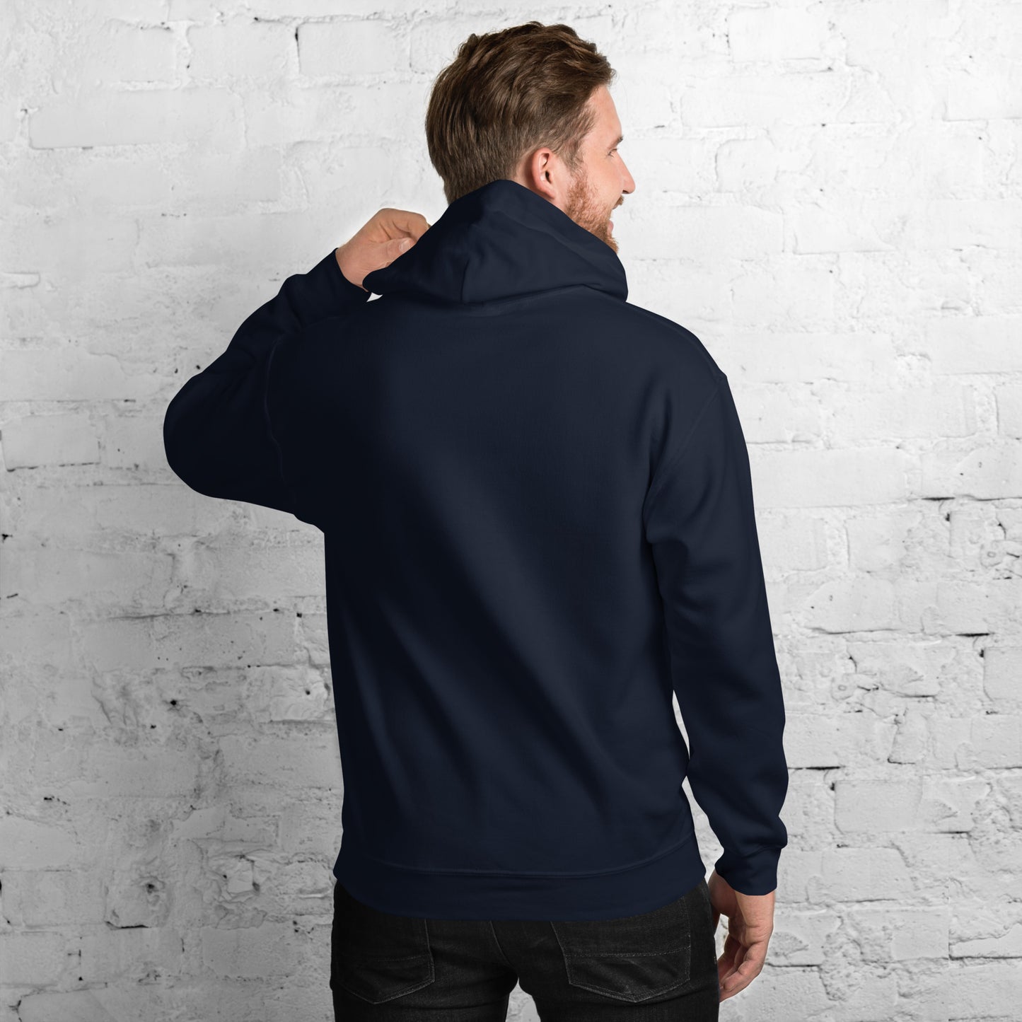 BK Hoodie with Checked Front