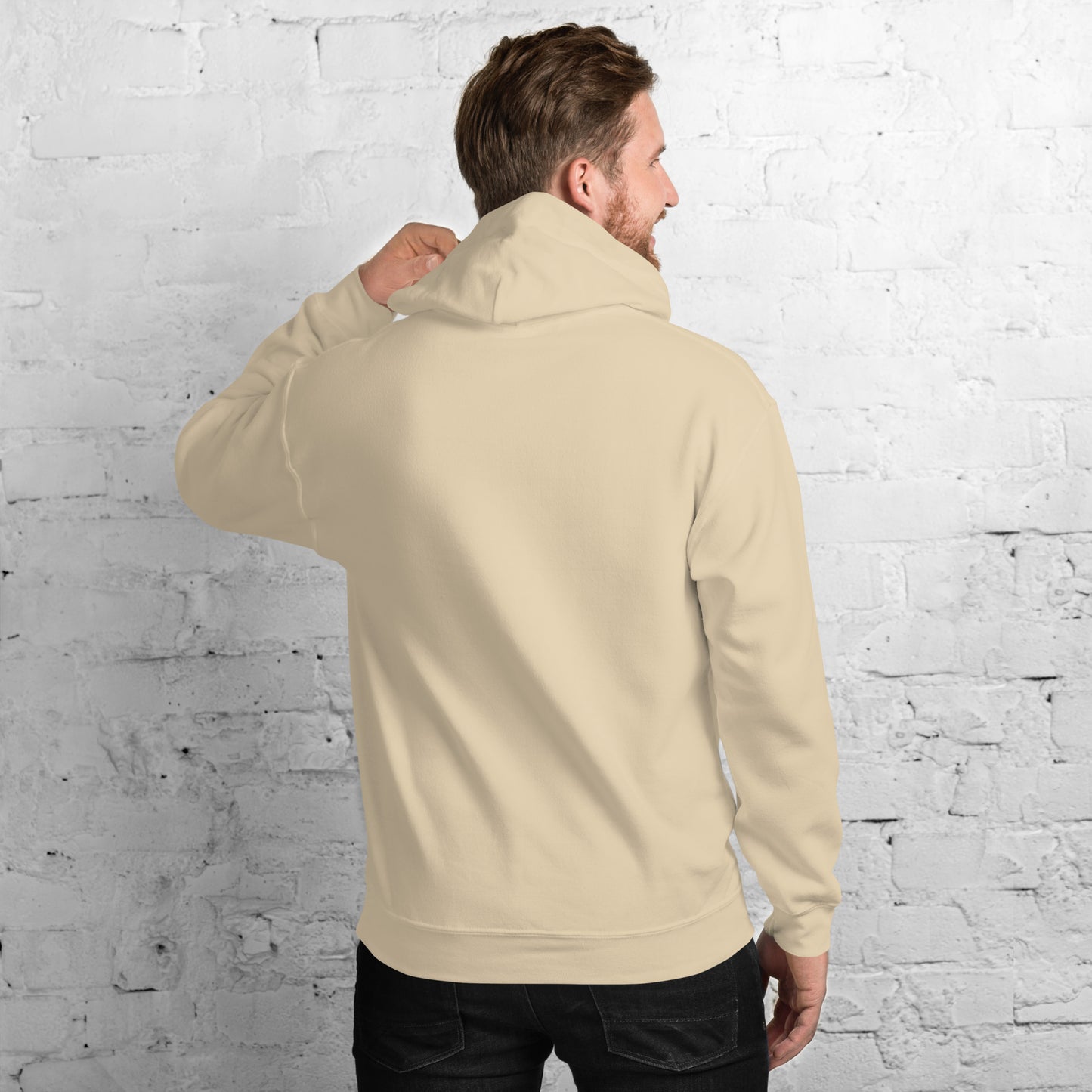 BK Hoodie with Checked Front