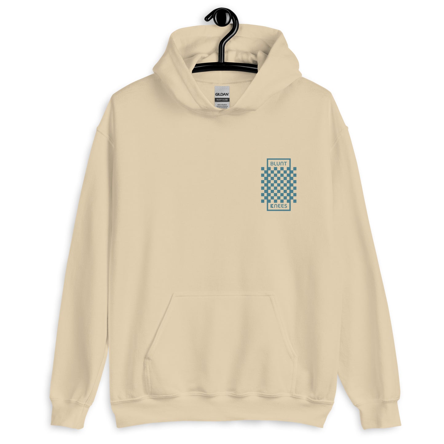 BK Hoodie with Checked Front
