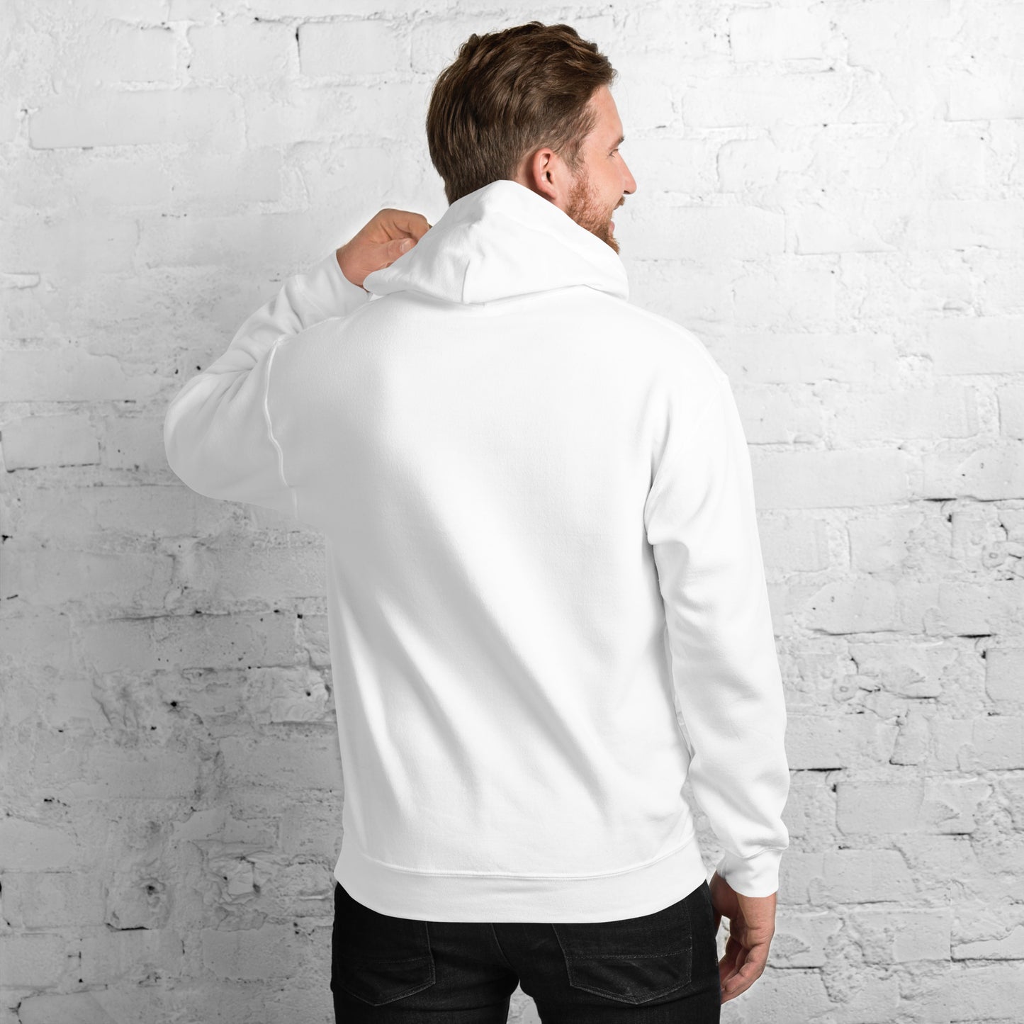 BK Hoodie with Checked Front