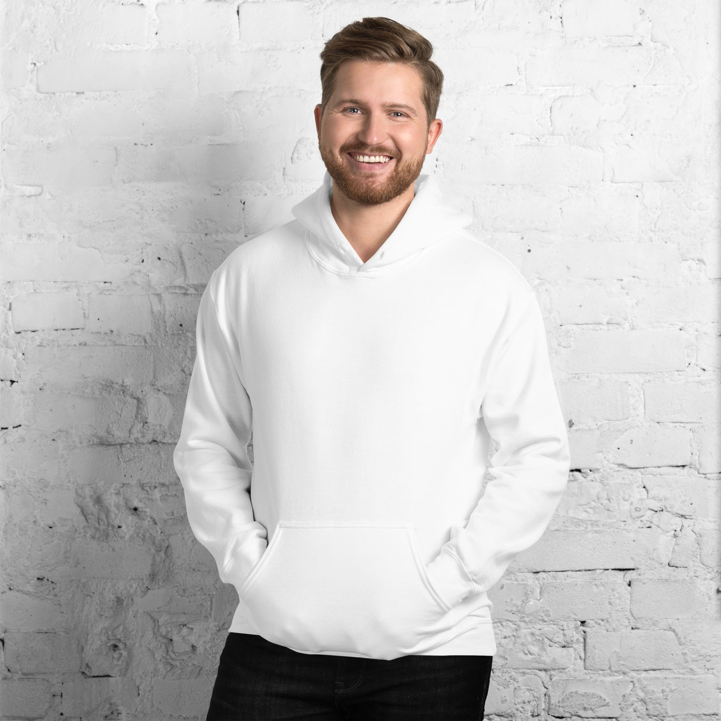BK Hoodie with Checked Back