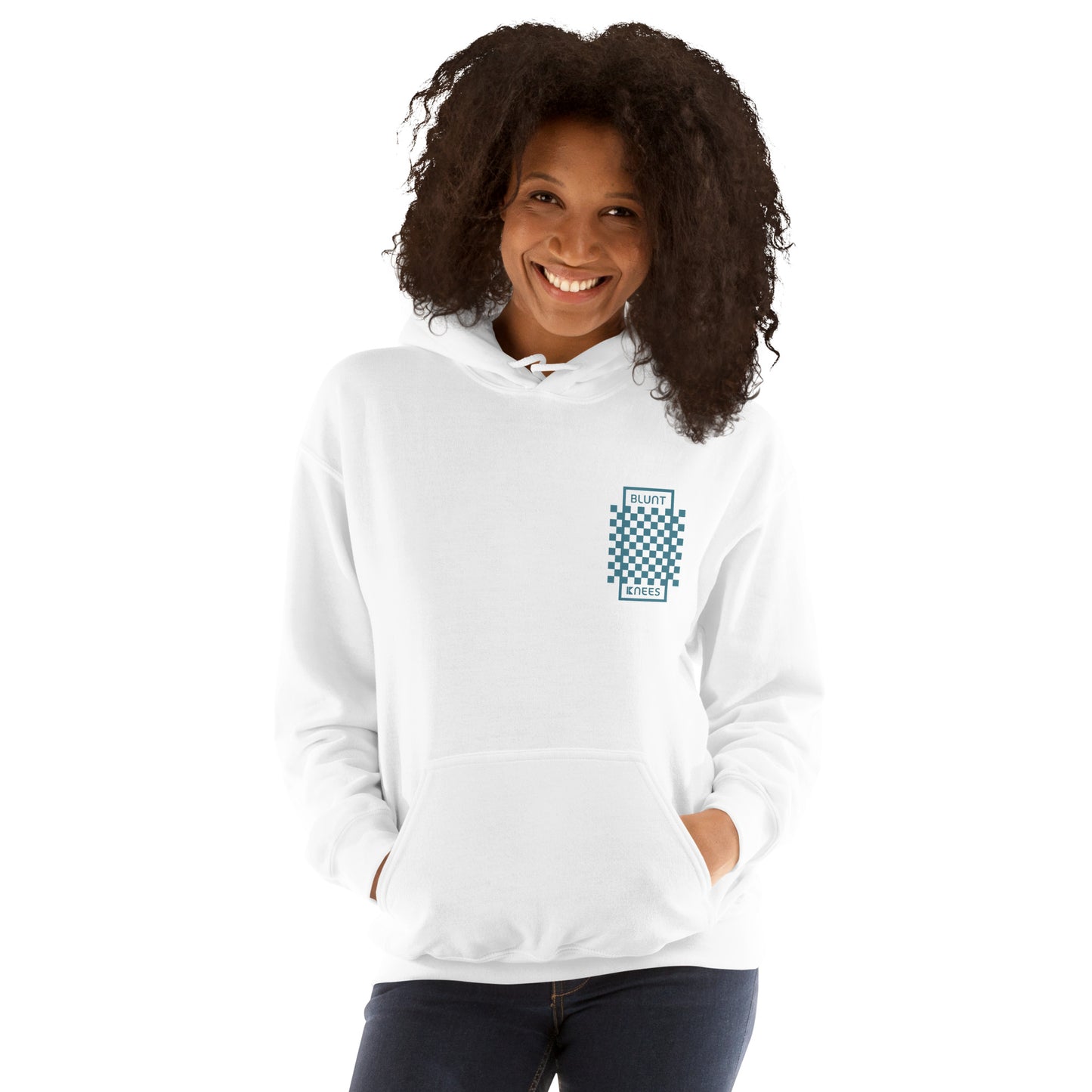 BK Hoodie with Checked Front